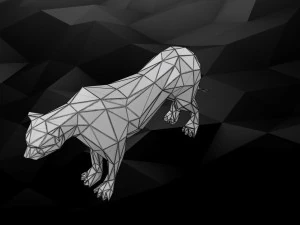 3d printable cheetah model 3D Print Model