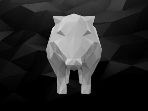 3d printable boar model 3D Print Model