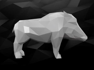 3d printable boar model 3D Print Model