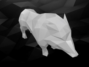 3d printable boar model 3D Принт Модель