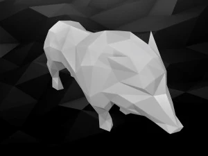 3d printable boar model 3D Print Model
