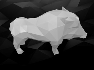 3d printable boar model 3D Принт Модель