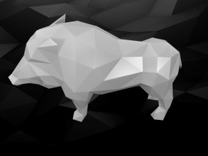 3d printable boar model 3D Принт Модель
