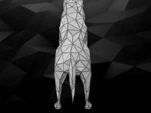 3d printable dog model 3D Print Model