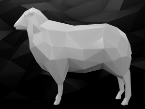 pack of 3d printable low poly animals Modelo de Impressão 3D