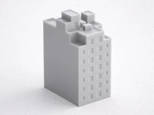 Edificio in miniatura con stampa 3D RB-US-NY-003 Modello di stampa 3D