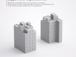 3d print miniature building rb-us-ny-003 Model Cetak 3D