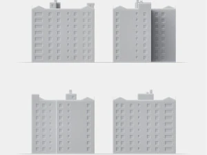 3d print miniature building rb-us-ny-004 3D Print Model