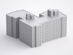 3d print miniature building rb-us-ny-005 3D 打印模型