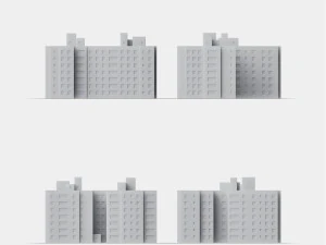 3d print miniature building rb-us-ny-005 3D Print Model
