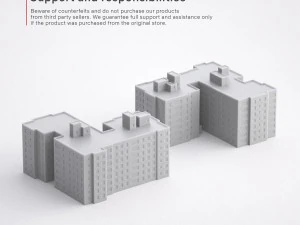 3d print miniature building rb-us-ny-005 3D Print Model