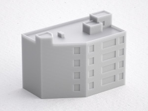 3d print miniature building rb-us-ny-006 3D 打印模型
