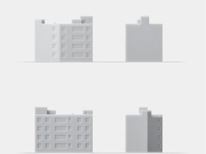 3d print miniature building rb-us-ny-006 3D Print Model