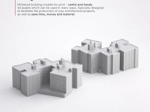 3d print miniature building rb-us-ny-008 3D Print Model