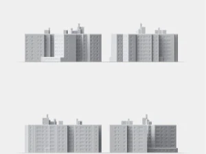 3d print miniature building rb-us-ny-008 3D Print Model