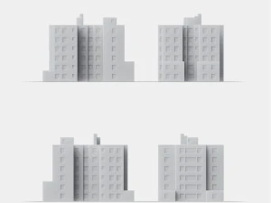 free 3d print miniature building rb-us-ny-010 3D Print Model