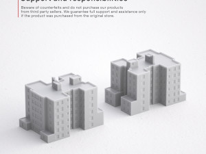 free 3d print miniature building rb-us-ny-010 3D Baskı Modeli