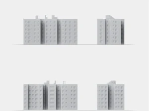3d print miniature building rb-us-ny-011 3D Print Model