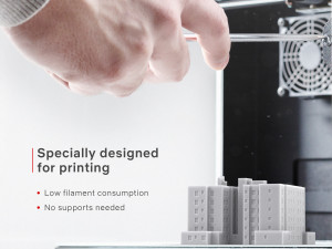 3d print miniature building rb-us-ny-012 3D 打印模型