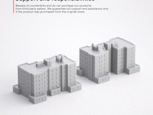 3d print miniature building rb-us-ny-012 3D 打印模型
