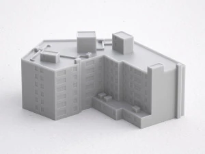 Edificio en miniatura impreso en 3D rb-us-ny-013 Modelo de impresión 3D