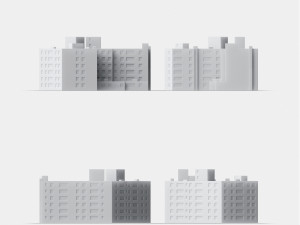 3d print miniature building rb-us-ny-013 Model Cetak 3D
