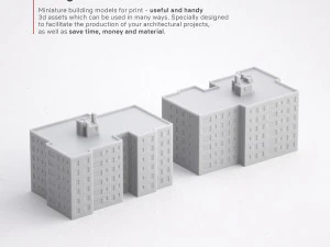 3d print miniature building rb-us-ny-014 3D Print Model