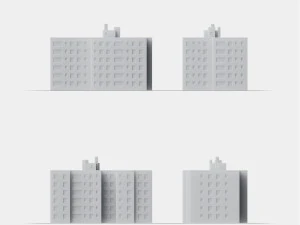 3d print miniature building rb-us-ny-014 3D Print Model
