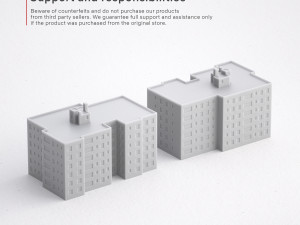 3d print miniature building rb-us-ny-014 3D 打印模型