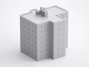 3D друк мініатюрної будівлі rb-us-ny-015 3D Принт Модель