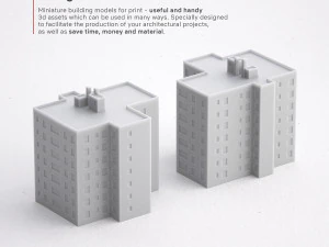3d print miniature building rb-us-ny-015 3D Print Model