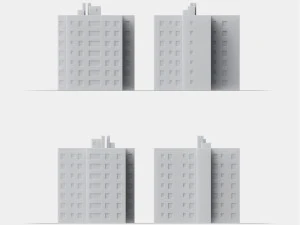 3d print miniature building rb-us-ny-015 3D Print Model