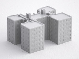 3d print miniature building rb-us-ny-017 3D Print Model