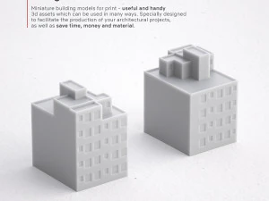 3d print miniature building rb-us-ny-018 3D Print Model