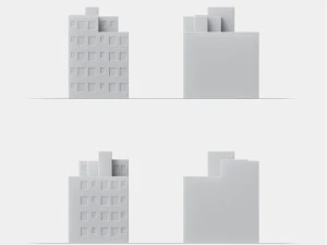 3d print miniature building rb-us-ny-018 3D Print Model