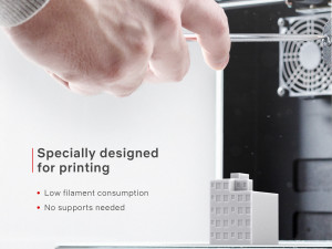 3d print miniature building rb-us-ny-018 3D प्रिंट मॉडल