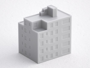 free 3d print miniature building rb-us-ny-019 Modelo de impresión 3D
