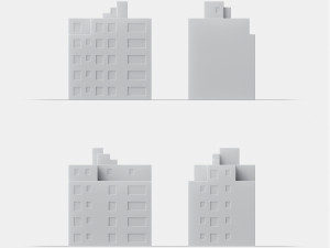 free 3d print miniature building rb-us-ny-019 Modelo de impresión 3D