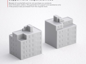 free 3d print miniature building rb-us-ny-019 Modelo de impresión 3D