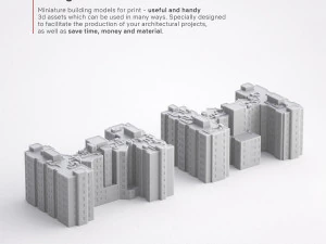 3d print miniature building rb-us-ny-020 3D Print Model
