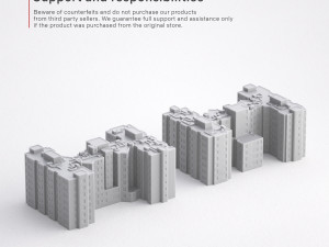 3d print miniature building rb-us-ny-020 3Dプリントモデル