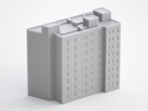 3d print miniature building rb-us-ny-023 Modèles 3D en vedette