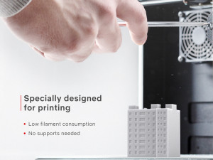 3d print miniature building rb-us-ny-023 3D printmodel