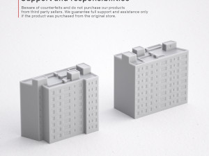3d print miniature building rb-us-ny-023 3D printmodel