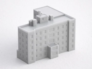 3d print miniature building rb-us-ny-024 3D Print Model