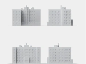 3d print miniature building rb-us-ny-024 3D Print Model