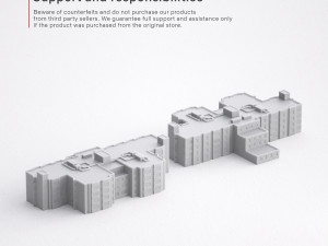 3d print miniature building rb-us-ny-025 Model do druku 3D