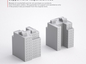 3d print miniature building rb-us-ny-026 Model Cetak 3D