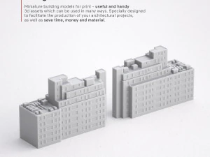 3d print miniature building rb-us-ny-027 3D Print Model