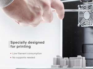 3d print miniature building rb-us-ny-028 3D Принт Модель
